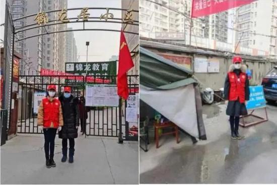 ?。ㄏ鲁辽鐓^(qū)的九三抗疫志愿者）